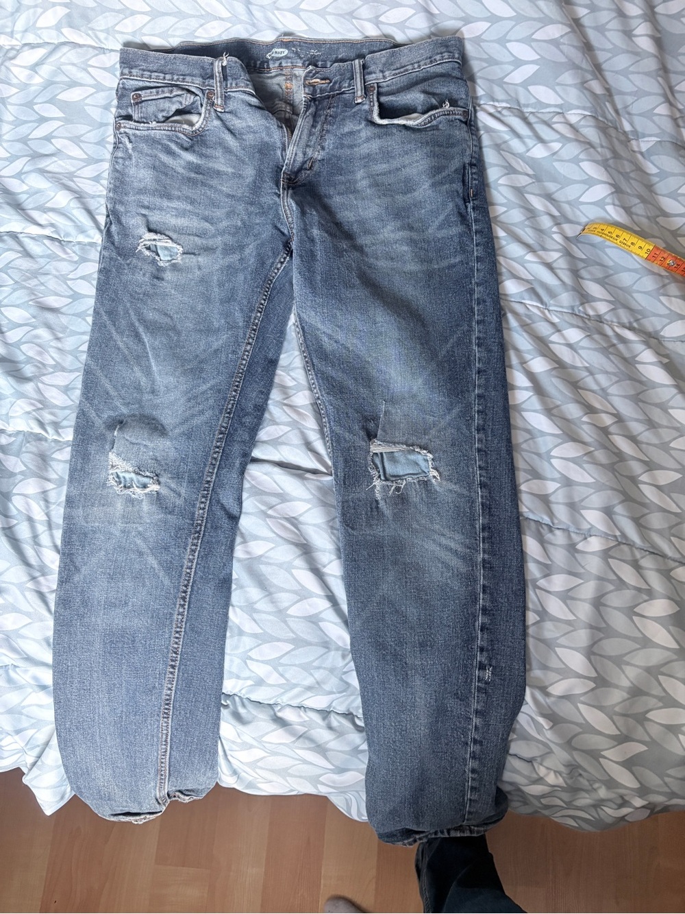 Calvin Klein Jeans relaxed men's blue denim jeans - Picture 2 of 4